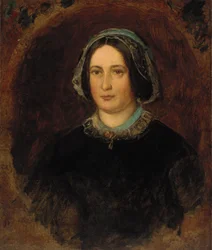 ウィリアムエバミー夫人の肖像、1843年頃