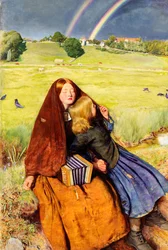 盲目の少女、1856年。
