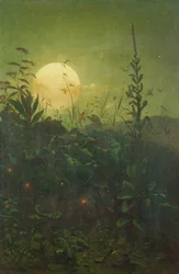 ハロウィン（キャンバスに油彩）