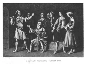ウィリアム・ハリソン・エインズワースの『ロンドンの疫病』（1665年）の挿絵 Old Saint Paul