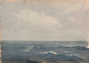 海景 1900年頃 油彩・キャンバス