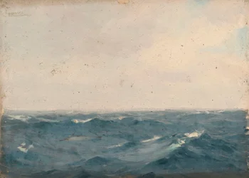 海景 1900年頃 油彩・キャンバス
