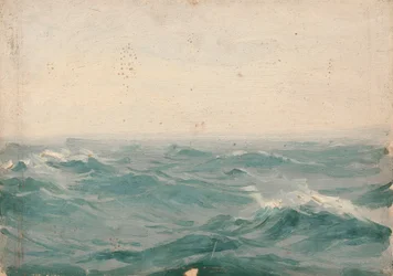 海景 1900年頃 油彩・キャンバス