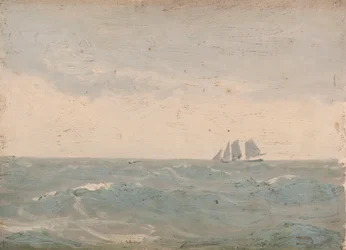 海景 1900年頃 油彩・キャンバス