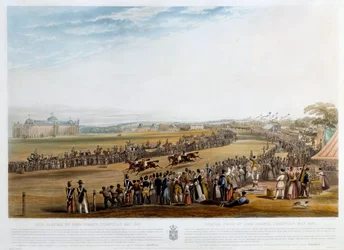 1841年にシャンティに贈られた5000フランの特別賞 ジョン・フレデリック・ヘリング（1795-1865）の版画（ec.engl.） 1841年 個人蔵