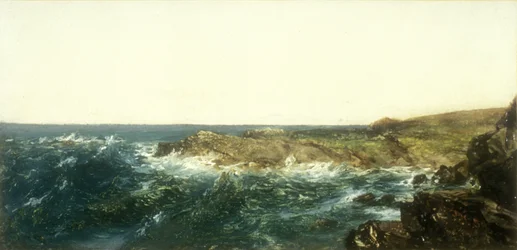 海岸のシーン