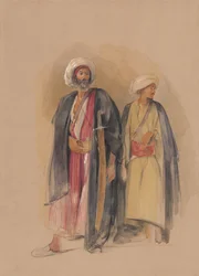 Gebel TorのSheik Husseinと彼の息子