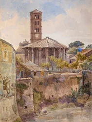 ヴェスタ神殿、ローマ