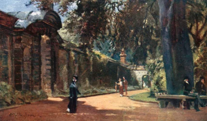 ボタニック・ガーデン（カラーリトグラフ）