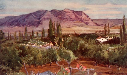 ジェリコからの誘惑の山、1902年。