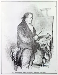 ジョセフ・マロード・ウィリアム・ターナー、WJリントン、1837年頃（彫刻）