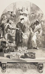ヴェネツィアの商人、1890