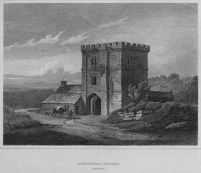 ウェザラル修道院、カンバーランド、1814