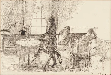 朝食用テーブル、1810