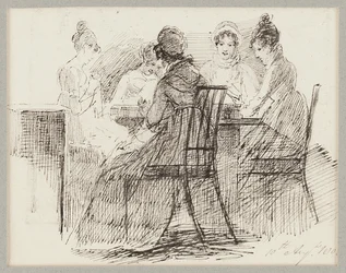 着席グループ、1808