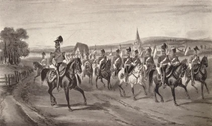 レビューに行く16th Lancers、1850 1909