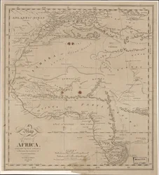 アフリカの一部の地図-ジェームズ・ライリー船長の物語を説明するために最新の権威によって描かれた LOC 2009583840