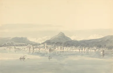 ジュネーブ湖の町