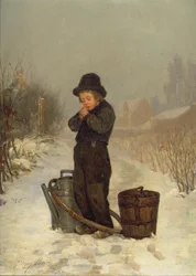彼の手を温める、1867