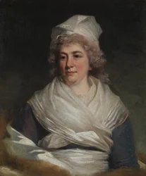 Mrs. Richard Bache Sarah Franklin, 1743-1808, 1793.