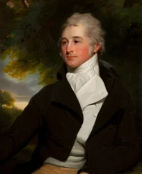 ホンの肖像画。 ジョン・ブリッジマン・シンプソン、c.1783-1810（キャンバスに油彩）