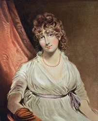 IRスミスによって彫刻された名誉あるブーベリー夫人の肖像（fl.1800-30）