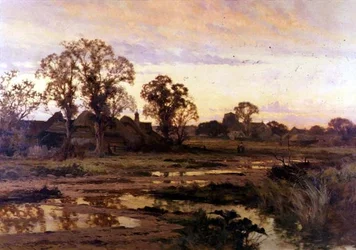Close of a Rainy Day