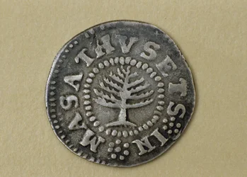 パインツリーシリング、1667-1682（シルバー）