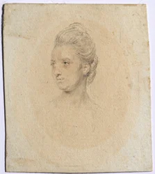 女性の肖像、c。 1772年。