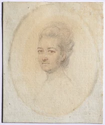 女性の肖像、c。 1775年。
