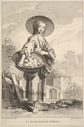 卵商人、1741-63。