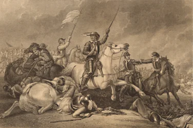 「マーストン・ムーアの戦いのクロムウェル」、1886年