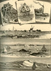 Eastern Long Island Scenes」、1872年。  