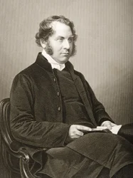 Henry Montagu Villiers（1813-61）は、DJパウンドが「著名な人物の応接室、第2巻」の写真から1860年にロンドンで出版したものから彫刻を施したものです。