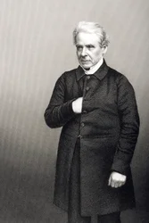 1860年にロンドンで出版された「著名な人物の応接室、第2巻」の写真からDJパウンドによって彫刻されたトーマスデール牧師（1797-1870）