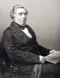 ロバートスティーブンソン（1803-59）、1860年にロンドンで出版された「著名な人物の応接室、第2巻」の写真からDJパウンドが彫刻