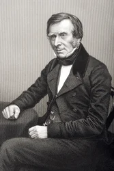ベンジャミンコリンズブロディ卿（1783-1862）は、DJパウンドが「著名な人物の応接室、第2巻」の写真から1860年にロンドンで出版したものを彫刻したものです。