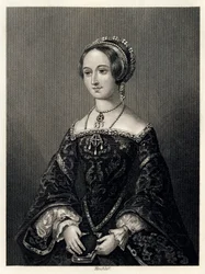 マルグリット・ド・ナバラ、ナバラ王ヘンリー2世の王妃、1864年。