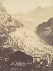 スイス氷河（1850年代