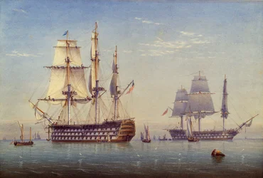 船のライン、1825-1840