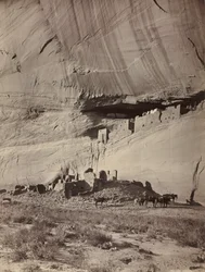 クリフ住居跡、アリゾナ州カニョンデシェイc。 1879-1881。