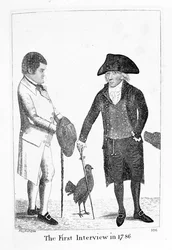 ディーコンブロディとジョージスミスの間の1786年の最初のインタビュー、1788