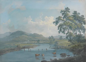 River Landscape with Cattle Watering   1434506   ja       japanese Successfully Translated  Original: A plague doctor wearing a beak-like mask which was filled with aromatic items Translat: A plague doctor wearing a beak-like mask which was filled with aro