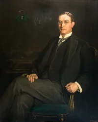 ジェームズ・ウルクハート卿（1864-1930）、1914年頃（キャンバスに油彩）