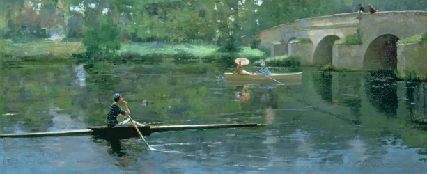 グレツの橋、1883年