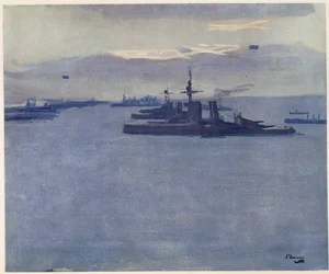 フォースオブフォース、風、1917年、イギリスのアーティスト、前線、西部戦線の続き、1918年