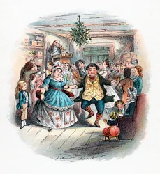 クリスマスキャロル：フェッツィウィッグス氏ボール、1843