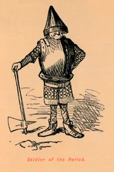 時代の兵士、c1860、c1860
