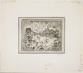 ブルックリン・ブリッジとロウアー・ニューヨーク