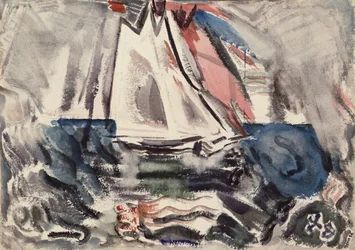 動きメイン州ディア島沖のボート No.7